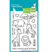 Lawn Fawn CRITTERS ON THE SAVANNA stamp set